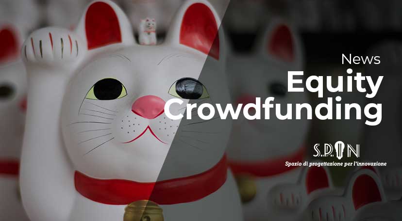 equity crowdfunding rappresentato dal gatto portafortuna cinese maneki neko